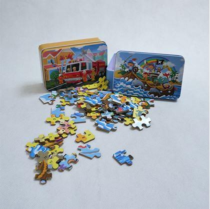 Puzzle v kufříku