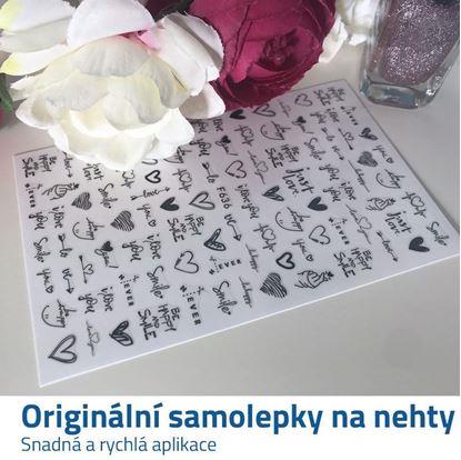 Obrázek Zdobící samolepky na nehty