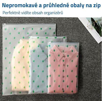 Sada nepromokavých cestovních tašek - kaktus