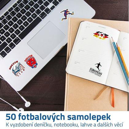 Obrázek z Fotbalové samolepky 50 ks