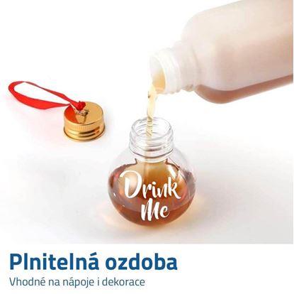 Ozdoby na stromeček 6 ks - drink me