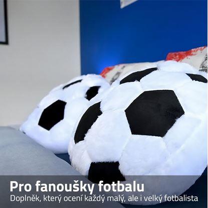 Polštář - fotbalový míč