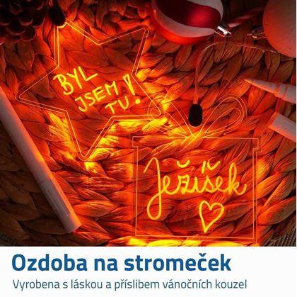 Obrázek z Vánoční ozdoba k dokreslení - dárek