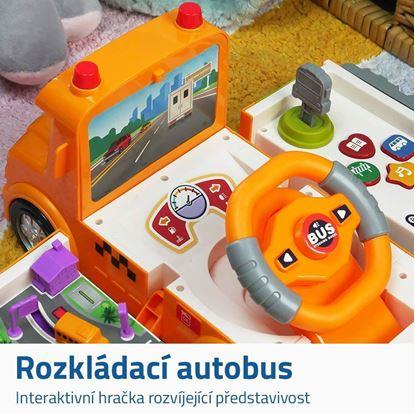 Obrázek Interaktivní rozkládací autobus s volantem