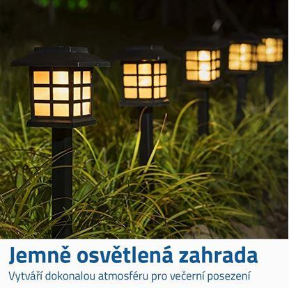 Obrázek Solární zapichovací LED lampa